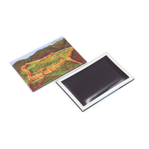 แม่เหล็กติดตู้เย็นโลหะพิมพ์ภาพความละเอียดสูงรูปทรงสี่เหลี่ยมผืนผ้า - Product Image 2