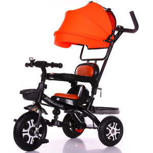 Triciclo per Bambini Pieghevole 1-6 Anni <span class=keywords><strong>Bicicletta</strong></span> <span class=keywords><strong>Passeggino</strong></span> Bici per Bambini - Product Image 4