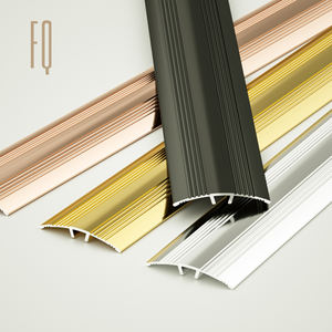 Wanmei moderno Metal duradero Fácil instalación <span class=keywords><strong>suelo</strong></span> <span class=keywords><strong>laminado</strong></span> interior umbral transición perfiles Hotel apartamento Accesorios - Product Image 2