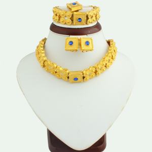 Dubai Disegni Di Gioielli Moda 18 K Oro Gioielli Da sposa - Product Image 3