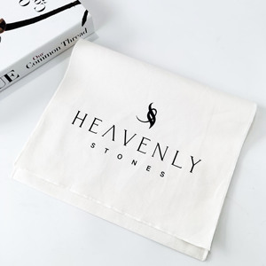 Logo Design Custom Cotton Canvas Velvet Dust Bags <b>Gift</b> Packaging Jewelry Pouch <b>Envelope</b> Mailing Flip Bag <b>for</b> Clothes - Product Image 3