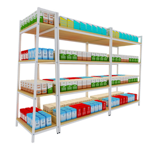 Sistema <span class=keywords><strong>de</strong></span> estantería góndola para tienda <span class=keywords><strong>de</strong></span> comestibles, moderna, unidades <span class=keywords><strong>de</strong></span> exhibición usadas, estantería a la venta - Product Image 2