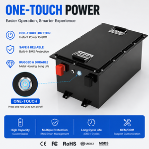 Paquete de Baterías de Litio para Carro de Golf de 60V/64V 220Ah, Celdas de Grado A, BMS Inteligente, Baterías LFP LFP48200, Precio de Fábrica, Producto Personalizable - Product Image 6