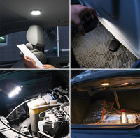 Accessoires automobiles, éclairage intérieur de voiture, Y1201, lampe de plafond magnétique pour voiture, lampe de lecture LED, gadgets portables, rechargeables, personnalisés