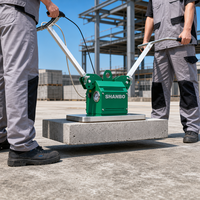 Lève-pieds à ventouse électrique portable 200 kg pour travaux de construction routière et de pavage en béton