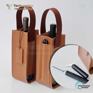 Sac de transport portable pour bouteille de vin en PU avec poignée et poche pour utilisation en camping en plein air, chauffage entièrement automatique - Product Image 6