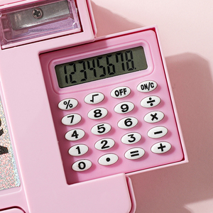 Boîte à crayons multifonctionnelle personnalisée XPM, licorne, pour filles, calculatrice, boîte à stylos, <span class=keywords><strong>taille</strong></span>-<span class=keywords><strong>crayon</strong></span>, papeterie, boîte cadeau pour garçons et filles - Product Image 5