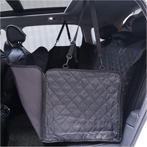 Protecteur de housse de siège de voiture de banc imperméable à l'eau robuste et antidérapant hamac de voiture housses de siège arrière pour animaux de compagnie - Product Image 3
