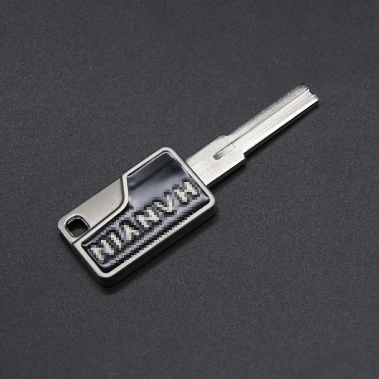 Wholesale Copper Plating Process Handle Hanging Plating Car Keys Exquisite Car Key Blank
