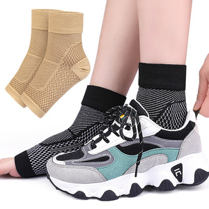 Chaussettes <span class=keywords><strong>de</strong></span> compression à bout ouvert pour hommes et femmes soutien <span class=keywords><strong>de</strong></span> la <span class=keywords><strong>cheville</strong></span> accolades pour le sport fasciite plantaire enflure <span class=keywords><strong>entorse</strong></span> - Product Image 5