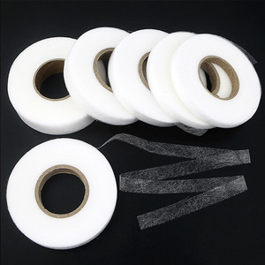 Bande thermocollante sans couture pour ourlets de tissus – Tissu de liaison fusible pour ourlets faciles et réparation de tissus |   Ruban adhésif de qualité professionnelle - Product Image 3