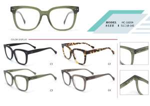 Bán buôn ban nhạc nóng thiết kế Acetate Vòng Kính mắt sang trọng kính chất lượng cao khung kính quang học - Product Image 6