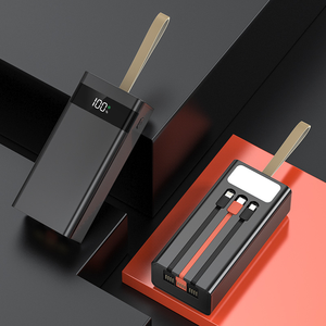 Superventas 50000mAh Banco de energía portátil Pantalla LED Tamaño mini 20W Salida USB dual 15W Entrada Micro USB tipo C <span class=keywords><strong>2022</strong></span> Más popular - Product Image 5