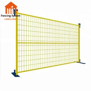Fornitori Au Temp recinzione temporanea recinzione pannello di costruzione cina Canada zincato pvc canada recinzione temporanea