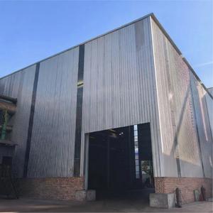Bâtiment industriel préfabriqué en structure acier résistant aux intempéries pour atelier/entrepôt - Product Image 2