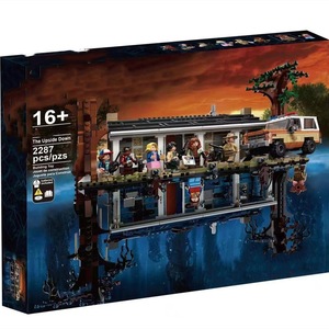 Cross-Border 96568 Creative Street View MOC pour Upside World, jouet de construction en plastique à petites pièces à assembler soi-même - Product Image 4