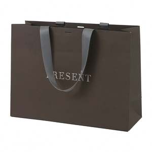 Wholesale Luxury Handmade Paper Shopping <b>Gift</b> Bag with <b>Ribbon</b> Handle Custom Logo ODM OEM for <b>Gift</b> Packaging - Product Image 5