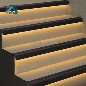 Bandes antidérapantes pour <span class=keywords><strong>escalier</strong></span> Win Top Black Lighting, pour cinéma, hôtel, en alliage d'aluminium, bande antidérapante <span class=keywords><strong>LED</strong></span>, bande <span class=keywords><strong>de</strong></span> <span class=keywords><strong>marche</strong></span> pour <span class=keywords><strong>escalier</strong></span> - Product Image 6