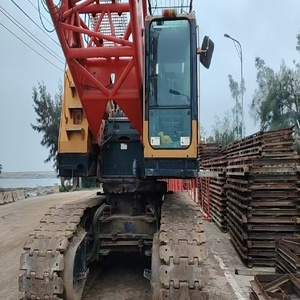 Sany 75T Used Crawler <b>Crane</b> with Good Working Condition Featuring New Motor <b>Engine</b> and Gear Components - Product Image 2