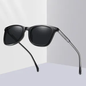 Fashion Mens Zonnebril Flexibele Frames Bril Frame Groothandel Italiaanse Zonnebril Merken Modieuze Zonnebril Gepolariseerde Mannen