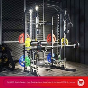 Machine Smith multifonction intégrée MR Black en acier, écologique et portable, pour équipement de fitness à domicile – Vente en gros - Product Image 5