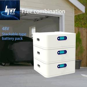 Stackable <b>Battery</b> Pack Li-ion 10kwh 20KWH 40kwh High Voltage Solar Lithium <b>Battery</b> Home Solar System <b>48V</b> Energy Storage <b>Battery</b> - Product Image 4