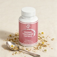 Capsules de resserrement vaginal à base d'extraits d'herbes 100% naturels, formule naturelle à base d'herbes OEM, pour l'hygiène féminine et la réparation.