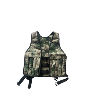 Chaleco de Entrenamiento Ajustable con Peso, Chaleco con Peso para Correr, Chaqueta de Arena Transpirable de Tela Oxford, Camuflaje, Fitness, Aire Libre - Product Image 4
