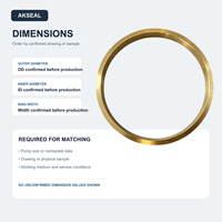 Bague d'usure compatible KSB Etanorm pour la réparation et le remplacement de pompes industrielles – Pièce de rechange