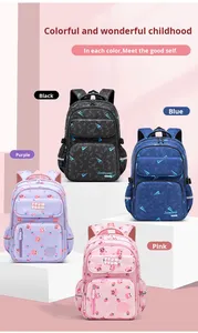 <span class=keywords><strong>2025</strong></span> mới học sinh tiểu học Toddler Ba lô dễ thương phim hoạt hình Ins cô gái 1-3-6 lớp PC Vật liệu thoáng khí túi đi học - Product Image 2