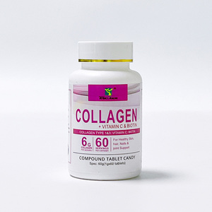 Winstownは肌の髪と爪の健康を強化します輝く肌COLLAGEN VITAMIN C & BIOTINタブレット - Product Image 1