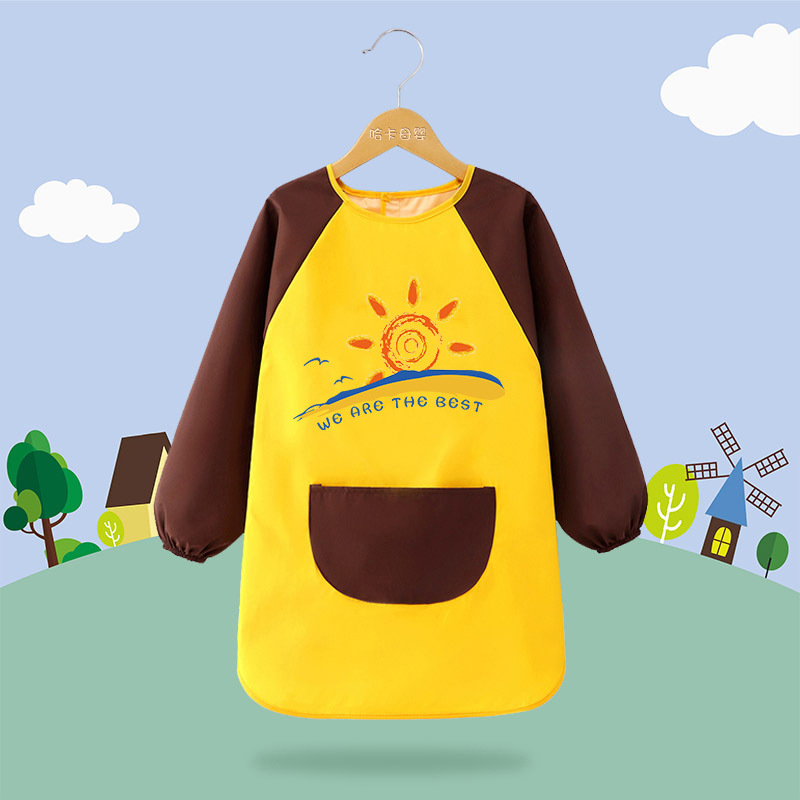 Café amarillo sol de manga larga