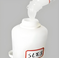 Sulfate de lauryl éther de sodium (SLES) 70% AES 70 Pâte Matière première cosmétique Produits chimiques pour les soins capillaires Détergent CAS 68585-34-2