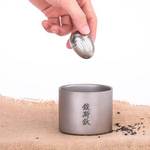 <span class=keywords><strong>Keith</strong></span> Hot Bán Tinh Khiết Titan Hình Dạng Trứng Trà Infuser Lưu Trữ Túi Kèm Theo Lá Trà Bóng Lọc Cho Cắm Trại Nhà Bếp - Product Image 5