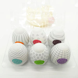 Meilleures ventes de jouets sexuels pour hommes, œufs de masturbation en silicone souple, vagin réaliste, masturbation portable pour hommes - Product Image 5