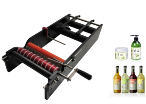 เครื่องติดฉลากขวดกลมแบบใช้มือหมุนใช้งานง่ายประหยัดเครื่องติดฉลากด้วยตัวเอง - Product Image 2