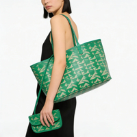 Sac fourre-tout en cuir de luxe personnalisé avec logo, grand format, pour femme, ensemble de deux pièces, sac à main et sac de shopping, sac personnalisable