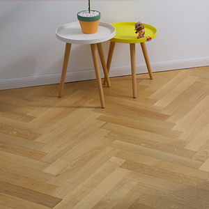 Suelo de roble tejido Spc con sistema de bloqueo de clic en espiga impermeable de ingeniería - Product Image 1