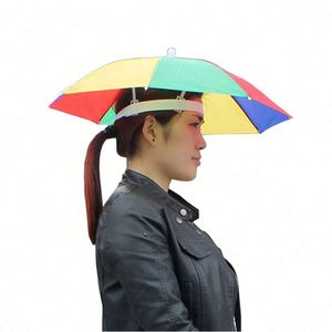 Sombrero Paraguas Plegable de Nailon para Protección Solar y contra la Lluvia, Ideal para Pesca, Ciclismo, Senderismo, Camping y Regalos - Product Image 1