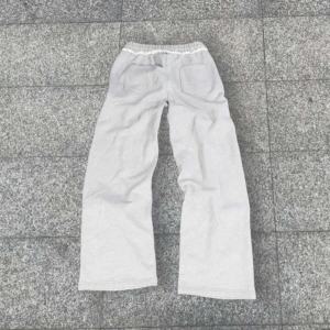 กางเกงวอร์มผ้าคอตตอนสำหรับผู้ชายกางเกงทรงหลวมลายทางด้านข้างเอวสูงปักโลโก้ได้ตามต้องการ - Product Image 3