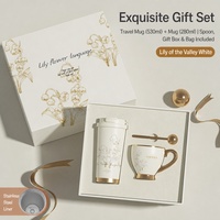 Coffret Cadeau Mug Isotherme de Bureau Mug Thermos Personnalisé avec Logo 530ml pour Entreprise et Cadeaux de Fêtes