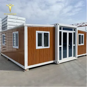 Stylish Functional Prefab Container Homes: 4 Bed Duplex, 3 In 1 Folding, And 20ft Expandable Options