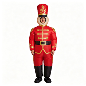 Costume gonflable de soldat jouet, tenue de mascotte gonflable pour Halloween, carnaval, défilé, festival, fête, événement, location, spectacle - Product Image 1