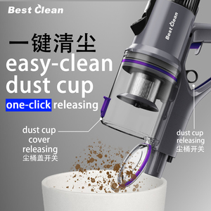 <span class=keywords><strong>Aspirateur</strong></span> à main sans fil pour maison, bâton de nettoyage automatique puissant, aspiration 24kpa, idéal pour les tapis de <span class=keywords><strong>sol</strong></span> durs et de voiture - Product Image 4