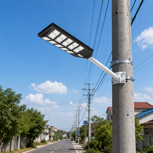 Lampadaire <span class=keywords><strong>Solaire</strong></span> Extérieur Tout-en-un 800W 1000W 1200W avec Boîtier Intégré, <span class=keywords><strong>Éclairage</strong></span> <span class=keywords><strong>Public</strong></span> LED <span class=keywords><strong>Solaire</strong></span> Étanche – <span class=keywords><strong>Prix</strong></span> Compétitif - Product Image 3