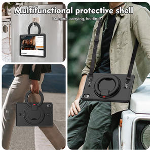 Soporte de agarre multifuncional giratorio 360, cubierta a prueba de golpes para Lenovo K10, Lenovo HD plus, 10,3 pulgadas, 2020 x 606f - Product Image 3