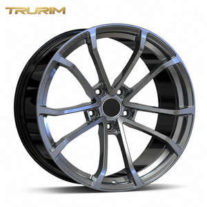 Rines Trurim Aero Forjados a Medida de <span class=keywords><strong>19</strong></span> y 20 Pulgadas 5x120.65 para Corvette C7 Grand Sport 5x4.75 M14x1.5 para Autos de Carreras - Product Image 1