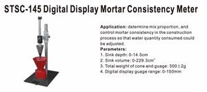 Misuratore di Consistenza della Pasta Cementizia con Display Digitale per Test di Fluidità del Cemento in Laboratorio, Attrezzatura per Test di Materiali Edili - Product Image 2