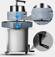 Machine à moudre le riz automatique multi-tailles 220V pour la production de nouilles et de rouleaux de riz, capacité 18kg/h