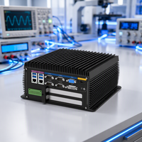 PC Industri Tanpa Kipas Seri EBOX-3000 dengan Intel Generasi ke-12, 13, 14 Core I9 I7 I5 I3 hingga 65W, 2LAN, 6COM, Ekspansi PCIe